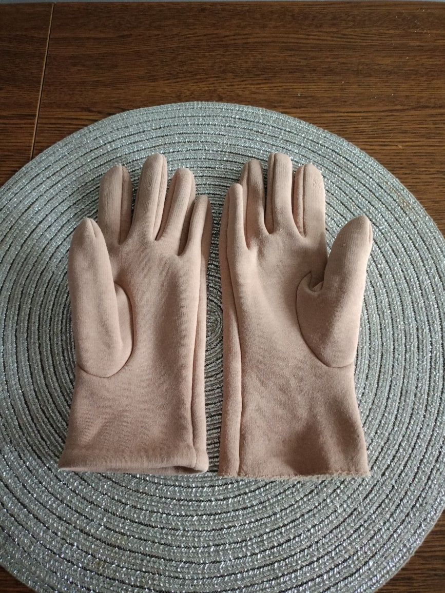 Rękawiczki skórzane damskie