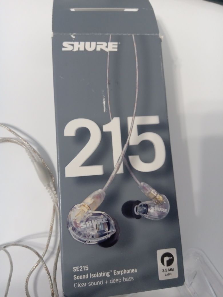 Słuchawki dokanałowe Shure SE215CL