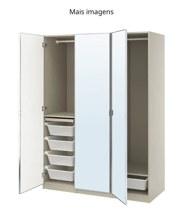 4 roupeiro pax ikea