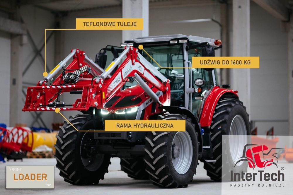Ładowacz Inter-TECH do New Holland Case John Deere Valtra Montaz raty