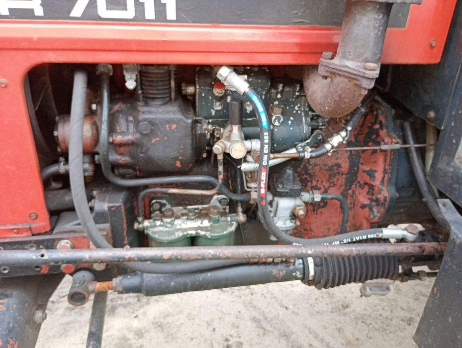 Ciągnik Rolniczy Zetor 7011. 7211