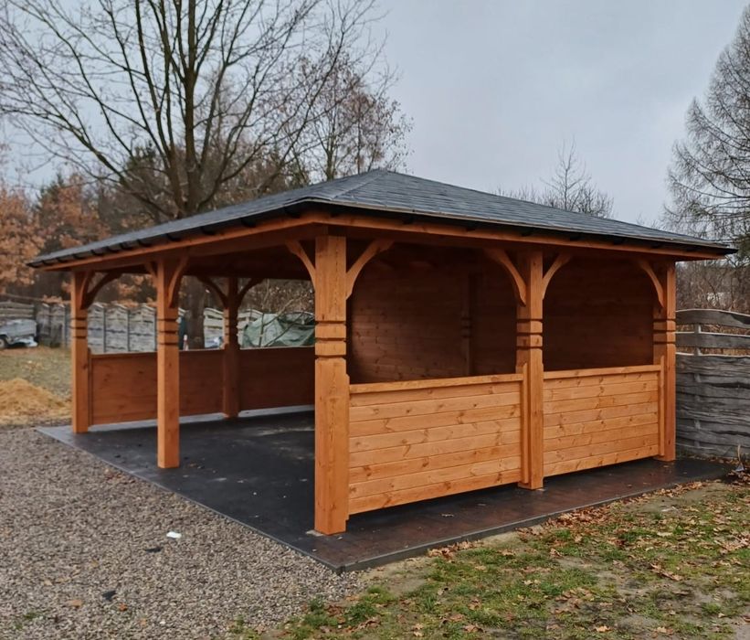 Altana altanka wiata garażowa garaz