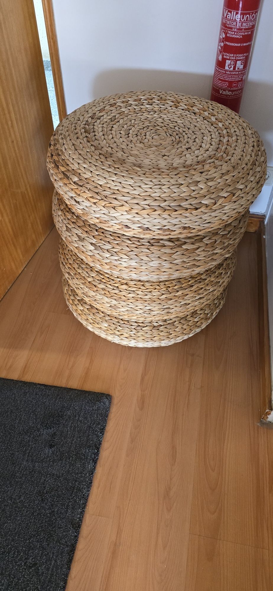 Pufs de verga do IKEA conjunto de 7 NOVOS