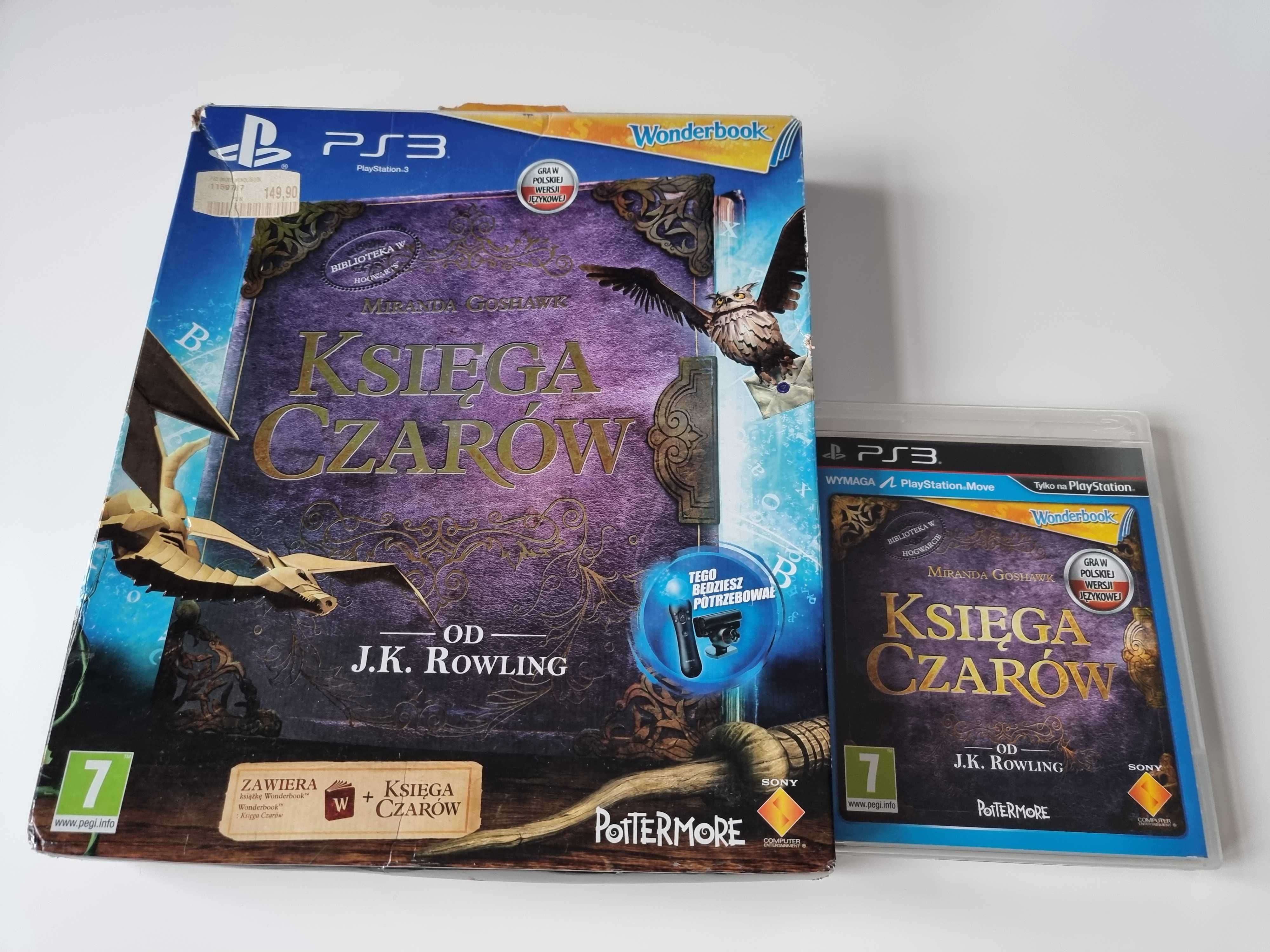 Gra Księga Czarów PS3  ksiażką