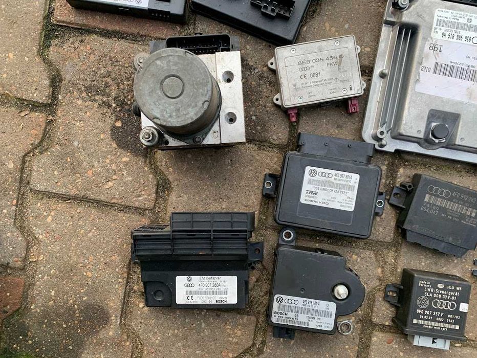блок управління двигуном ABS радіо Bluetooth тормозом Audi A6 C6 A4 B7