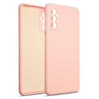 Beline Etui Silicone Samsung M52 Rózowo-Złty/Rose Gold