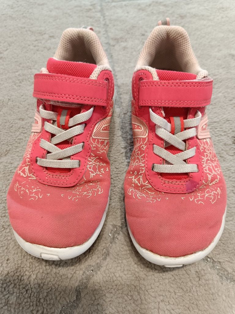 Buty sportowe, adidasy, sneakersy roz 31 Decathlon różowe