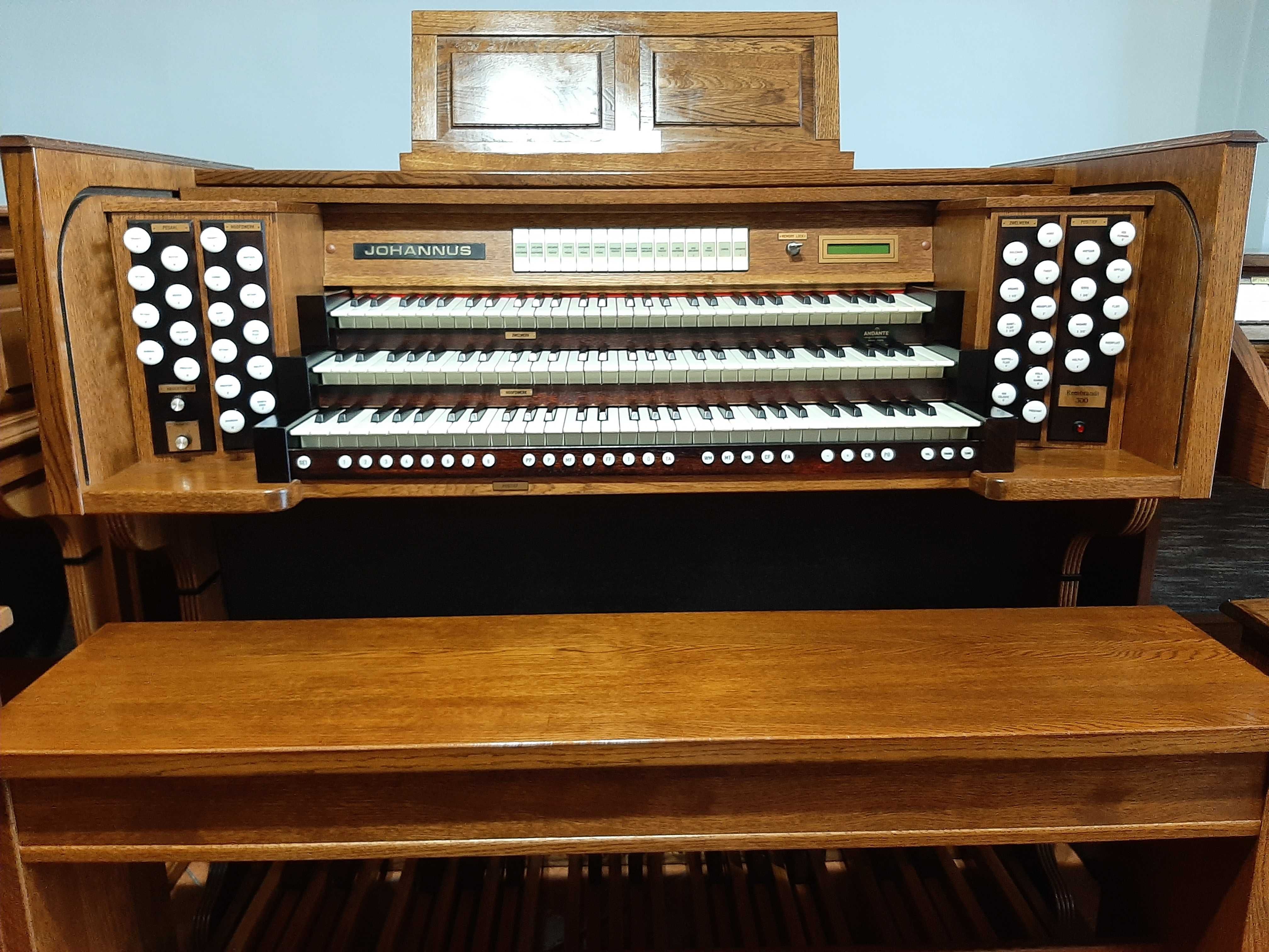 Cyfrowe organy koscielne Johannus Rembrandt 300 Intonat 4.0