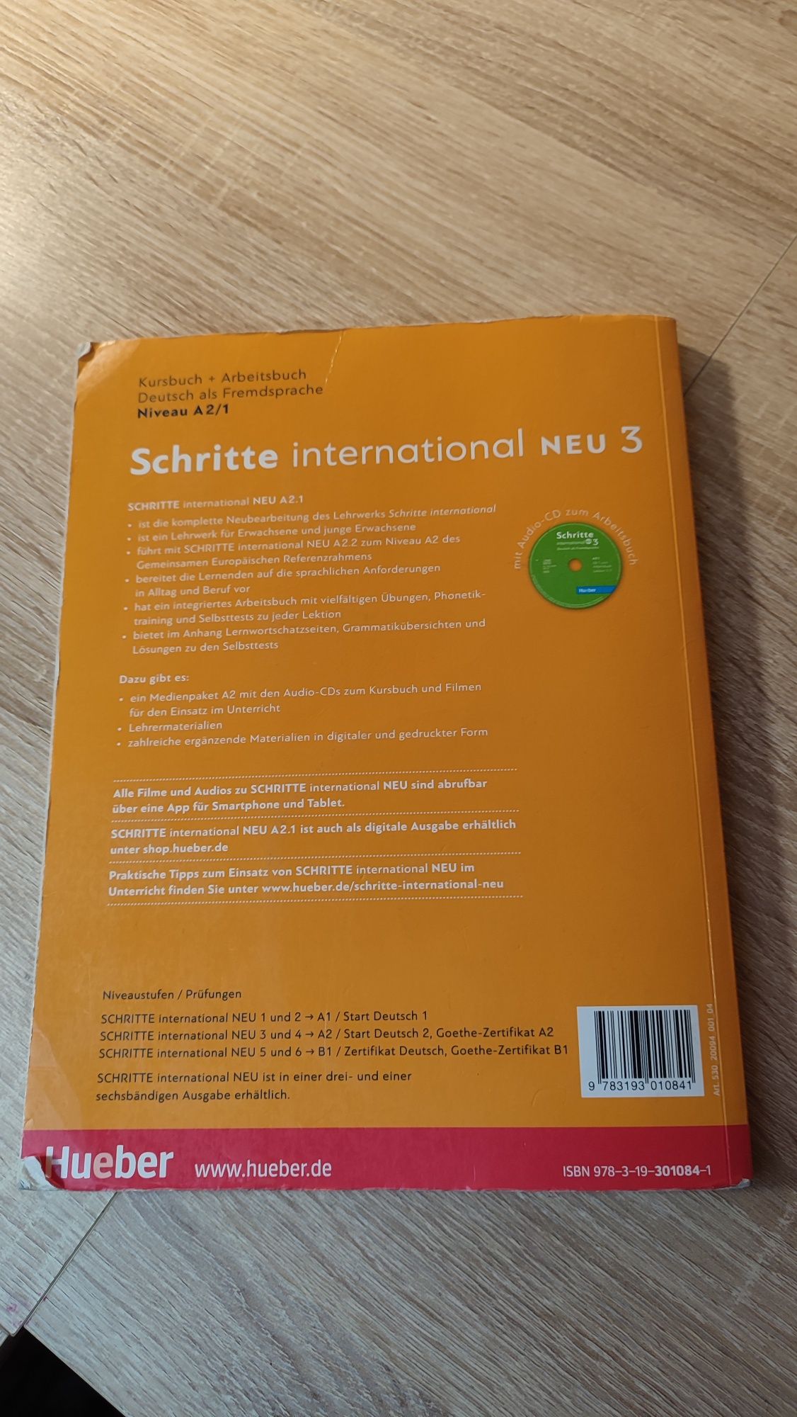 Schritte international Neu 3 + ćwiczenia + płyta