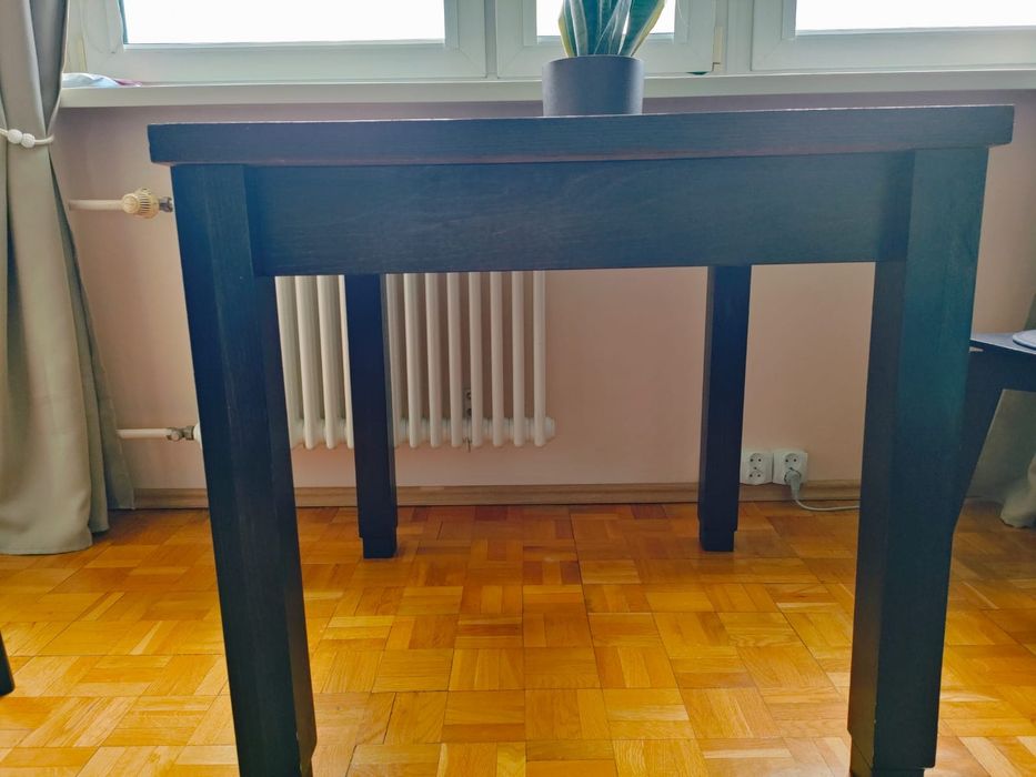 Stół do jadalni rozkładany wenge 80x80-200x71