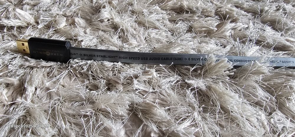 Kabel USB Wireworld Silver Starlight 6  1 m