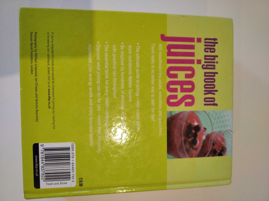 The big book of juices - 400 receitas de sumos naturais