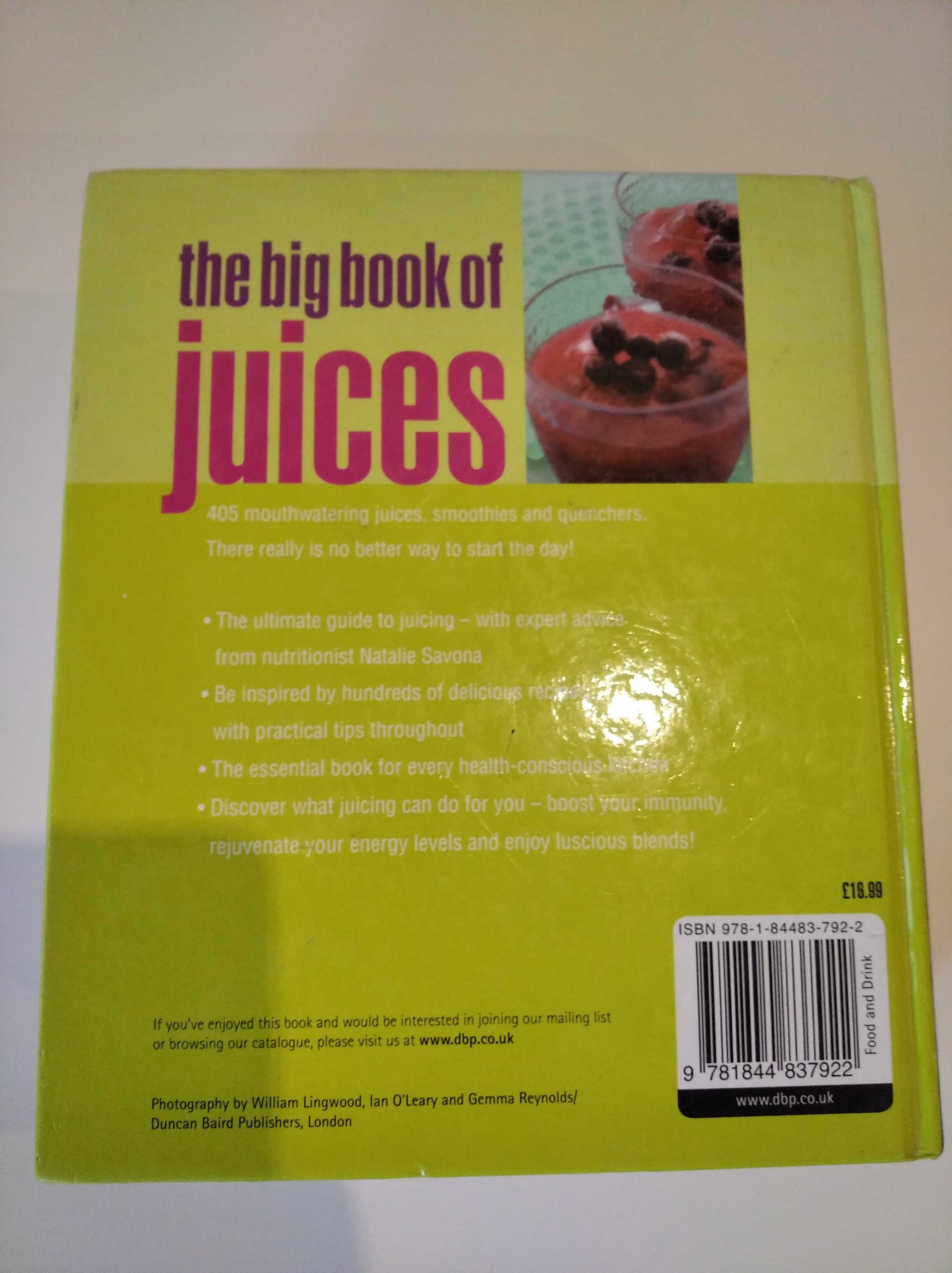 400 receitas de sumos naturais: The big book of juices