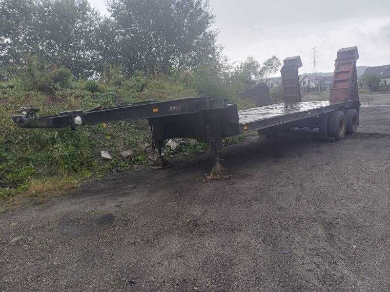 Naczepa niskopodwoziowa ZREMB 2 osiowa