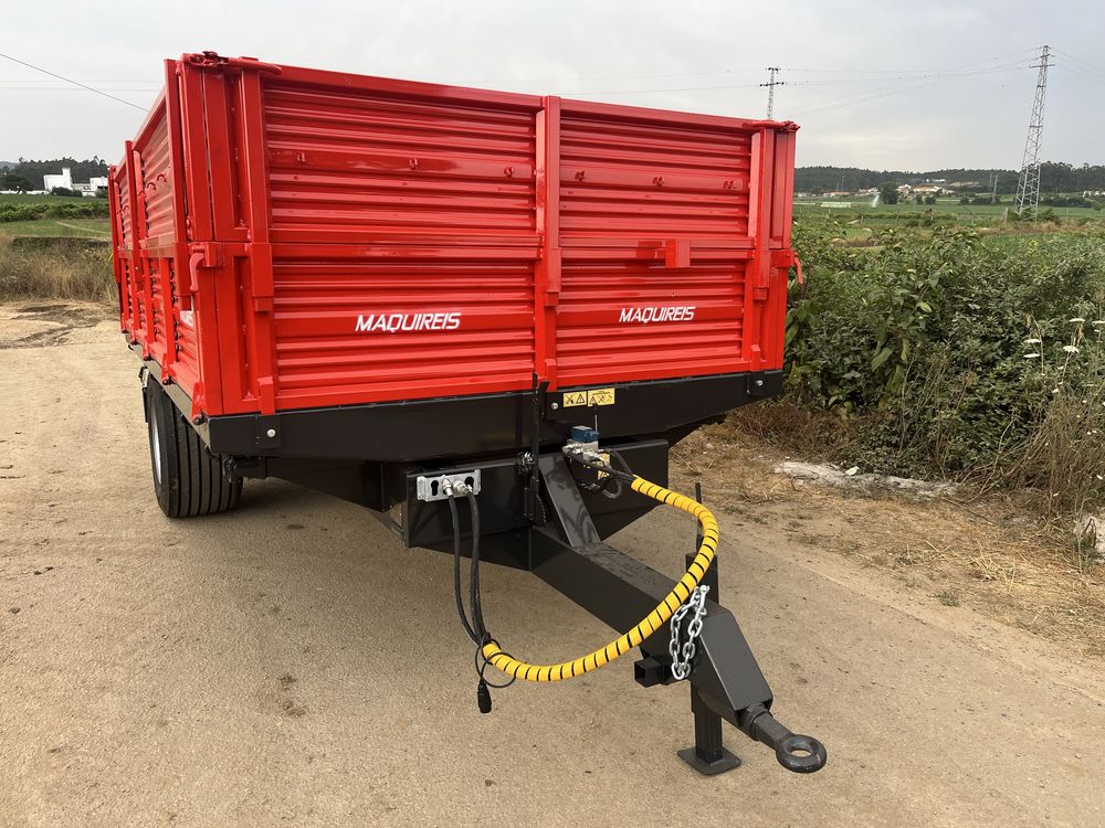 Reboque agricola tribasculante 10T