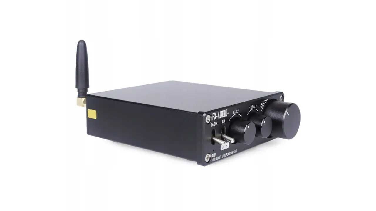 Підсилювач з виходом на саб та  Bluetooth FX-Audio XL01 Black