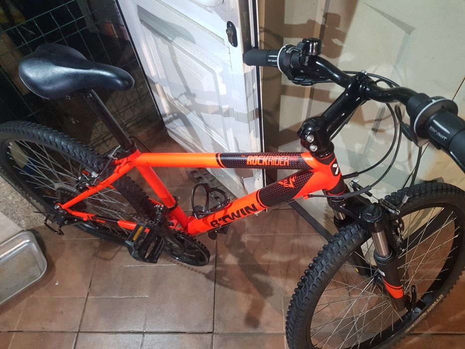 Bicicleta rockrider 500 roda 24 como nova