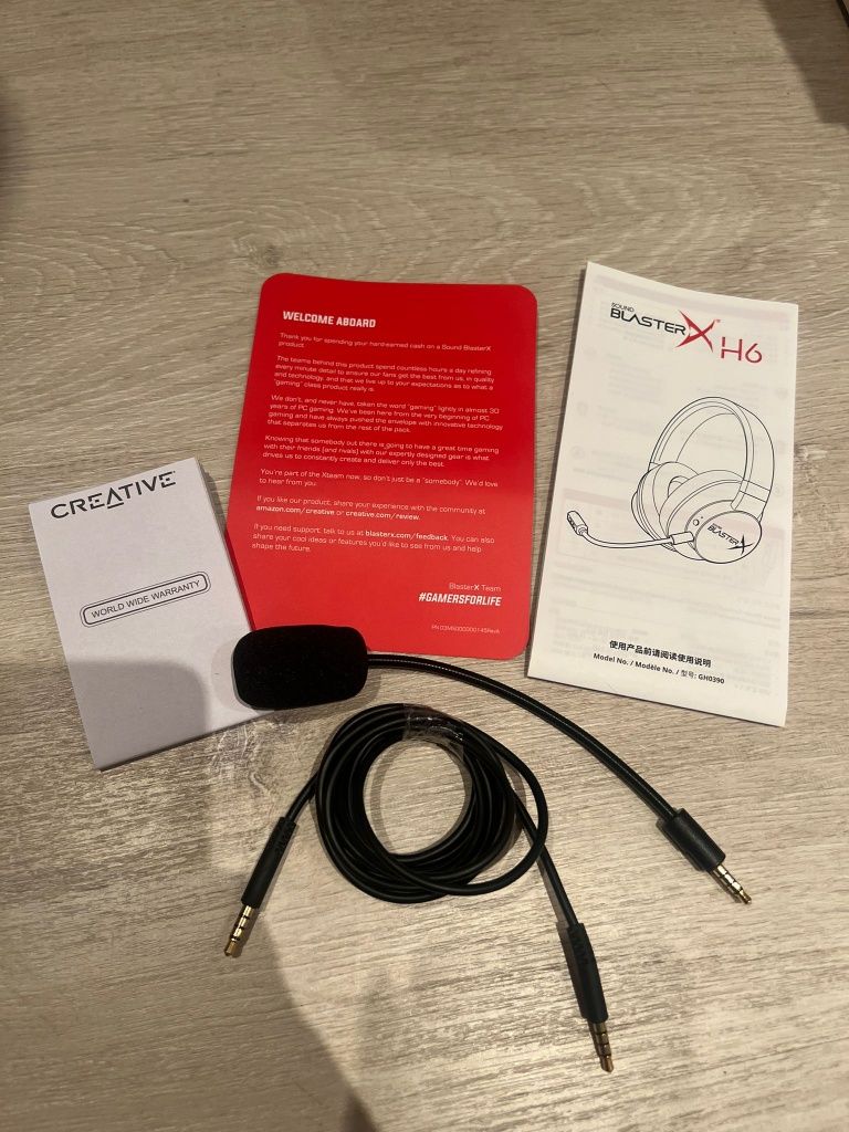 Słuchawki Creative Sound Blaster X H6