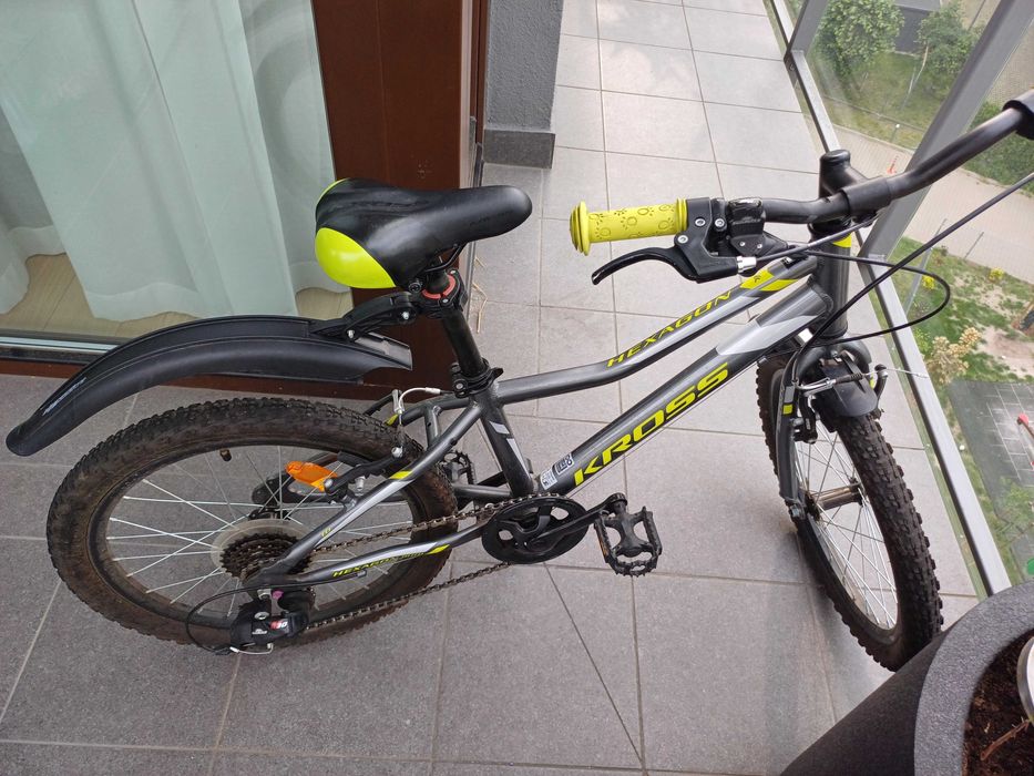 Rower dziecięcy Kross hexagon dla dziecka 20 cali koła, rama size 11