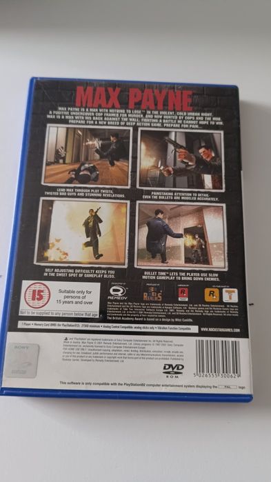 Max Payne PS2 PlayStation
