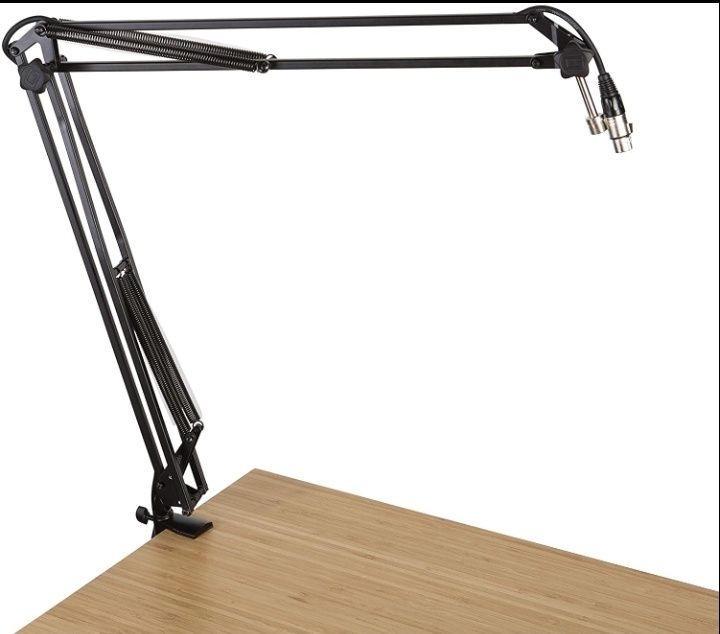Suporte pantografo para microfone