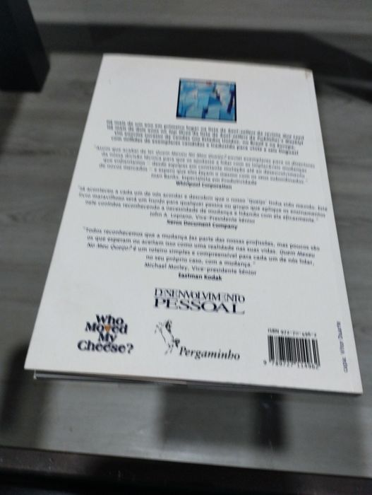 Livro "Quem Mexeu no Meu Queijo?"