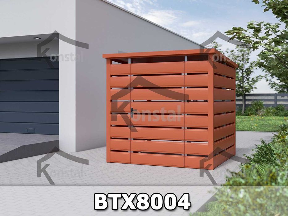 Altana śmietnikowa - Wiata śmietnikowa kosz na śmieci 2x2 m PRODUCENT