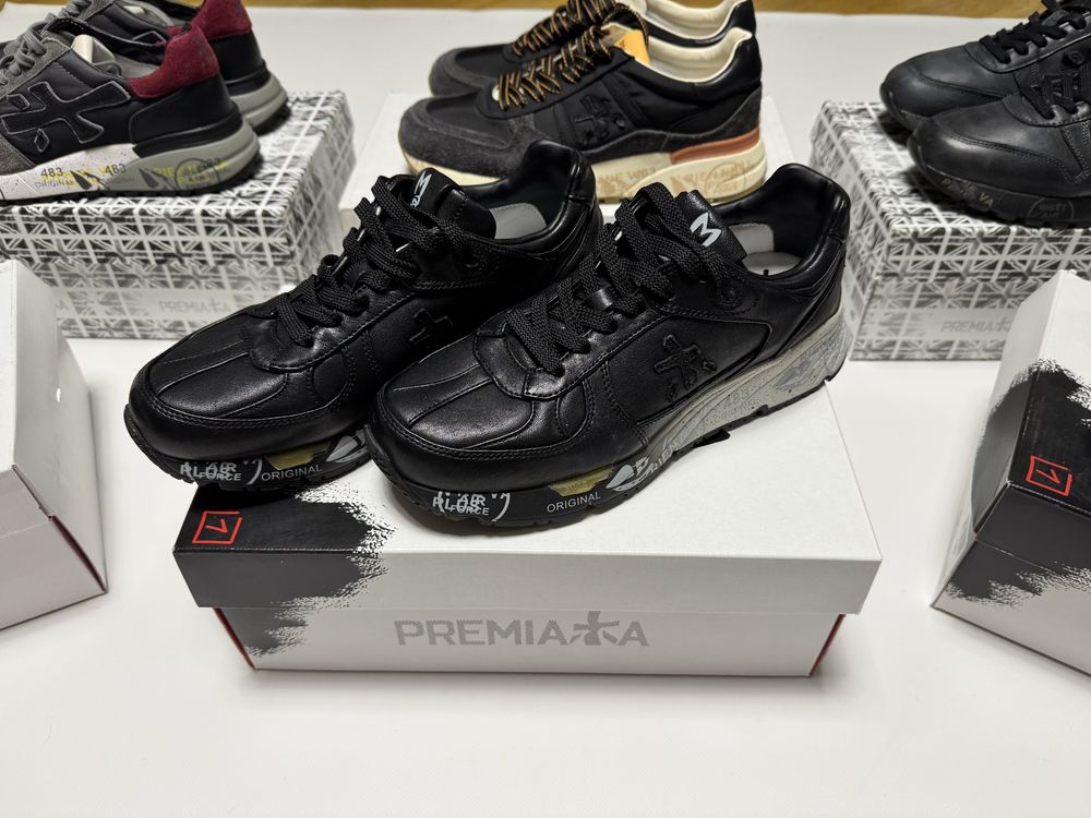 Кроссовки Premiata Mase Var.7083 Черные Разм 39,40 25.5 см Италия Ориг