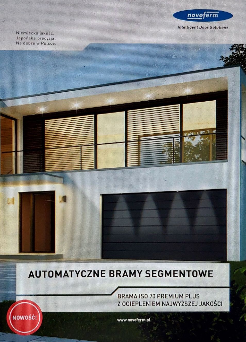 Brama segmentowa 5000x2125 firmy NOVOFERM