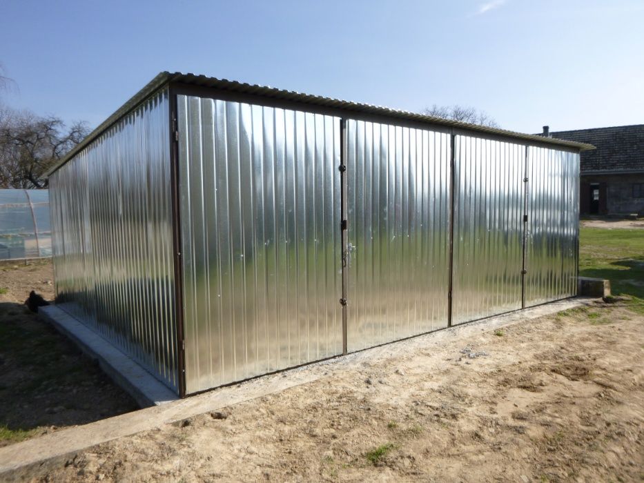 Garaż Blaszany Blaszak na budowę Garaże blaszane WZMOCNIONE producent