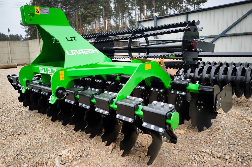 Brona Talerzowa 2,5m 2,7m 3m Agregat Talerzowy z hydropakiem Transport