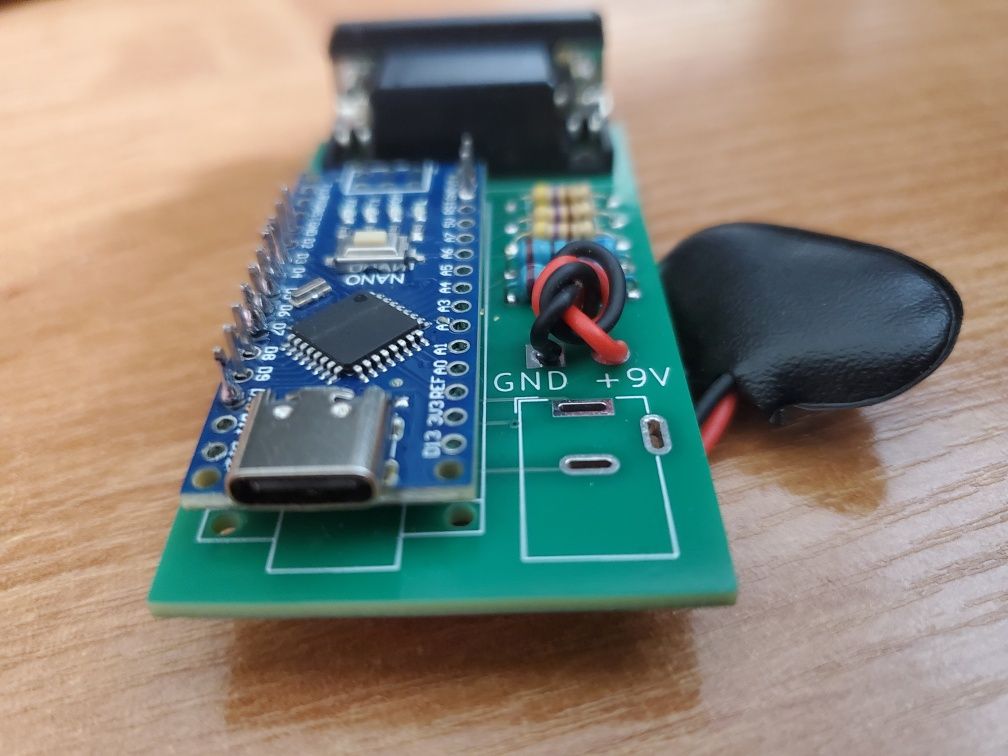 Tester monitorów VGA 15kHz dla komputerów Amiga i Atari ST