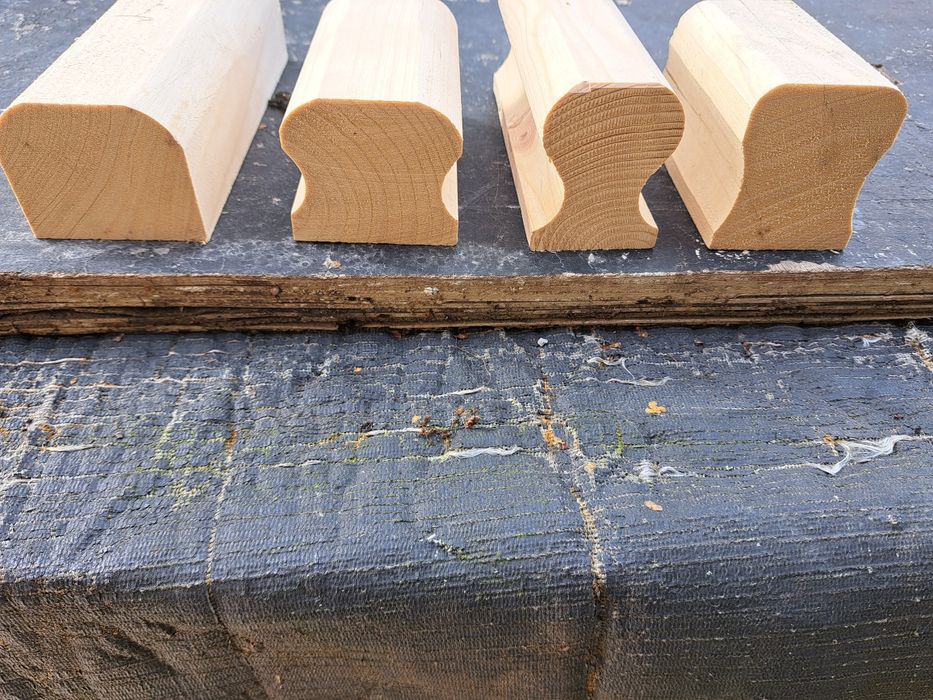 Sztachety drewniane świerkowe szer 12cm. Od ręki