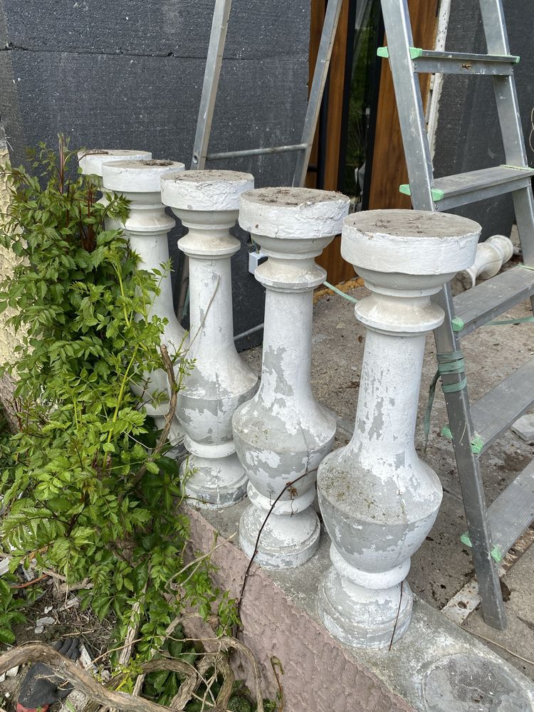 Tralki betonowe, balustrada