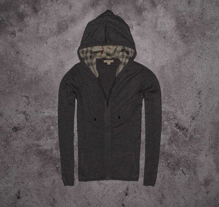 Burberry London Zip Hoodie Cashmere (Мужская Премиальная Кофта Кашемир