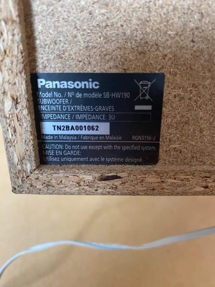 Домашній кінотеатр Panasonic SB-NF282