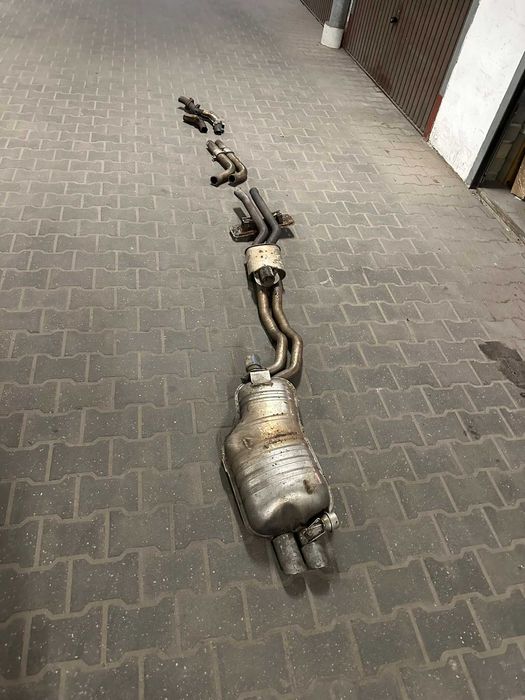 wydech bmw e46 330i przepustnica