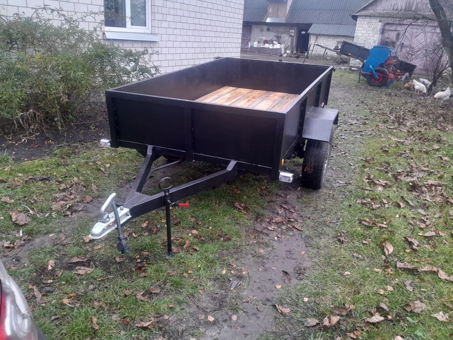 Прицеп автомобільний новий 2.32×1.35м