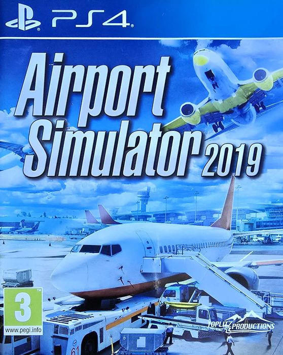 AIRPORT SIMULATOR 2019 Playstation 4 PS4 PS5 Sklep Multigames Kraków