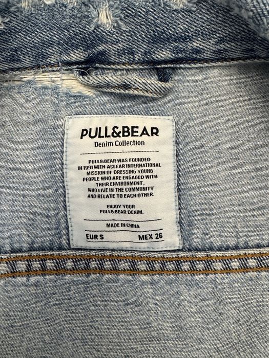 Джинсова куртка Pull and bear