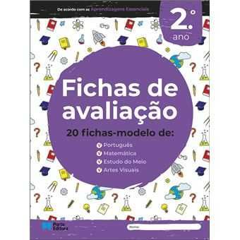 Fichas de Avaliação: Inglês - 3º Ano / Inglês - 4º Ano/ 2º Ano