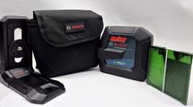 Laser krzyżowy. BOSCH GLL 2-15G zielony, Komis Jasło Czacki