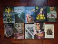 Lote de 80 livros (ficção)