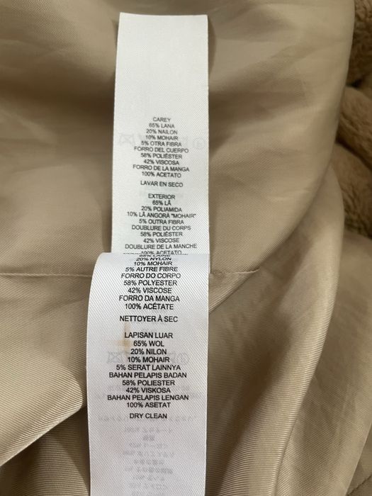 Кашемировое полупальто Armani