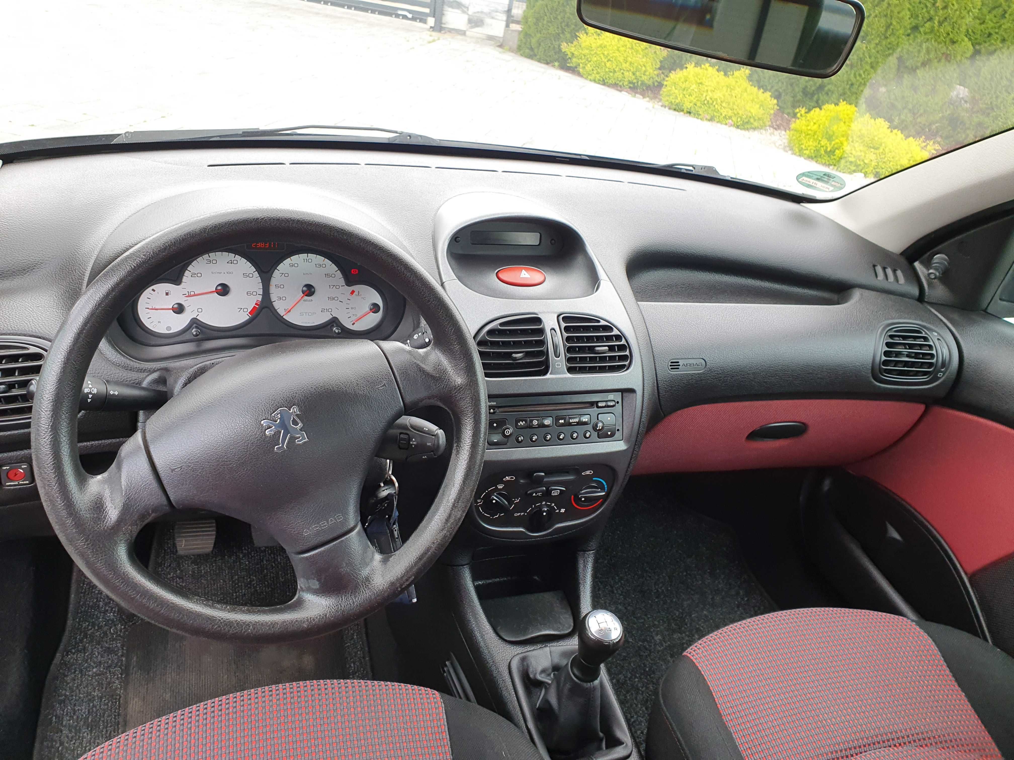 Peugeot 206 1.1 benzyna Klimatyzacja