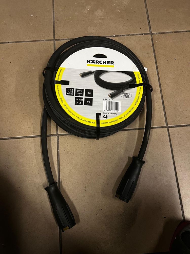 Karcher, wąż wysokocisnieniowy, przedłużka 10m