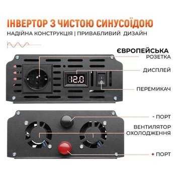 Чистий синус 5000W Tataliken інвертор перетворювач акумулятор