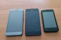 Telefony używane: Sony Xperia E5, Medion Life E5008, CityToneLife