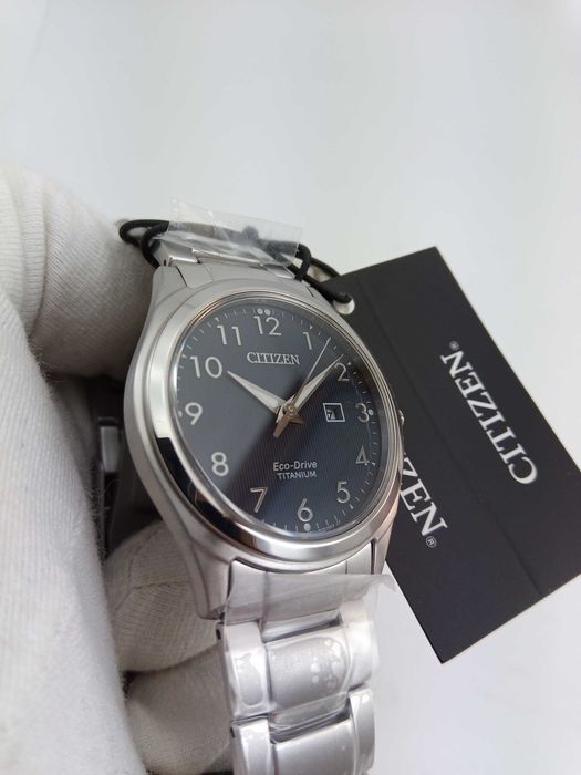 Титановые японские женские часы Citizen EW2470-87M, сапфировое стекло