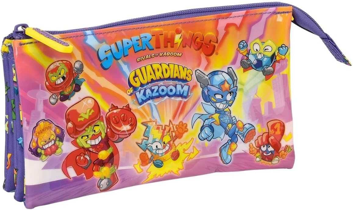 Potrójny Piórnik Superthings Guardians Of Kazoom